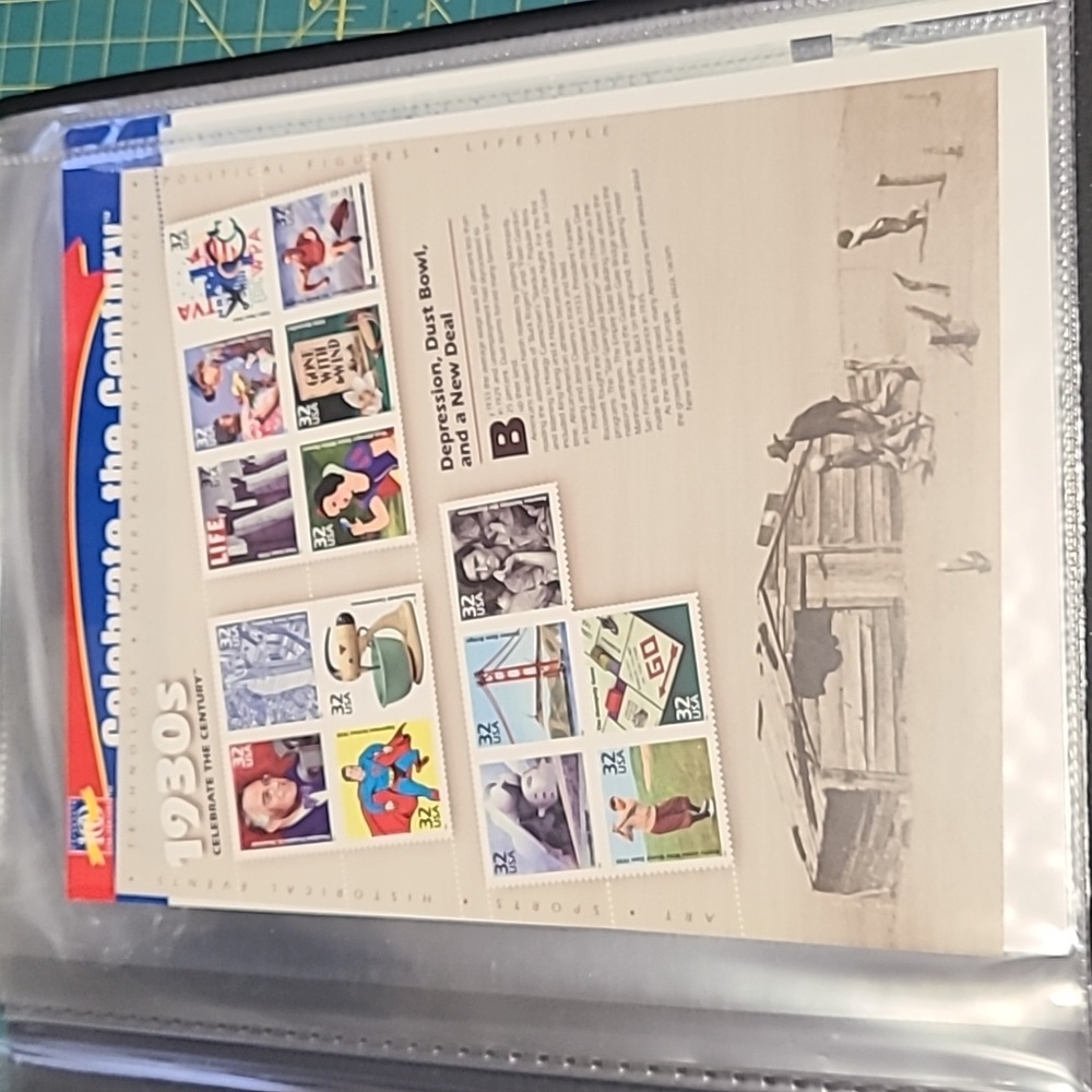 USPS Celebrate The Century Commemorative Stamp Collection 1900-1999 Full Set - Picture 7 of 16
